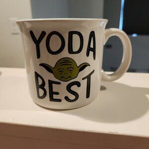 Star Wars 18 oz. Ceramic Mug-"Yoda Best"